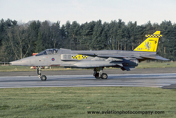 RAF 54 Squadron Sepecat Jaguar GR.3 XZ112 at RAF Coltishall (2005)