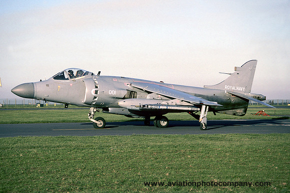 Royal Navy 801 Squadron BAE Sea Harrier F/A.2 XZ455/001 (1994)
