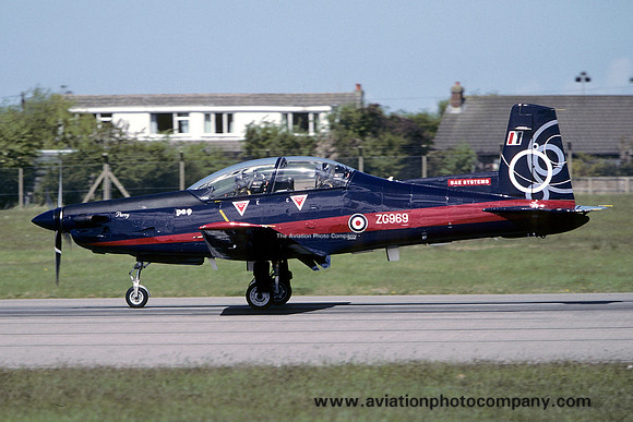 BAE Systems Pilatus PC-9 ZG969 at Warton (2005)