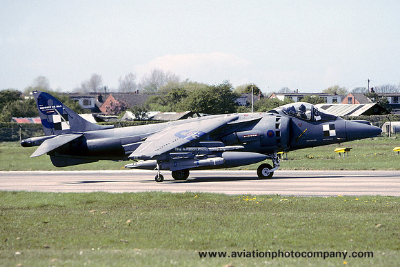 BAE Harrier GR.9 ZD320 at Warton (2005)