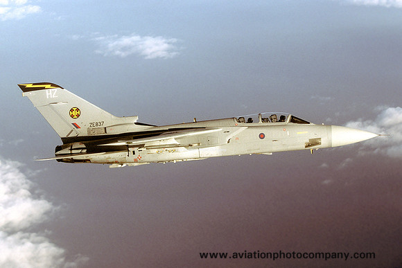 RAF 111 Squadron Panavia Tornado F.3 ZE837/HZ (2005)