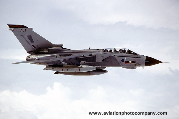 RAF 617 Squadron Panavia Tornado GR.4 ZA587/AJ-M (2002)
