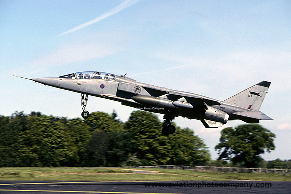 RAF 6 Squadron Sepecat Jaguar T.4 XX835/EX at RAF Coltishall (2005)