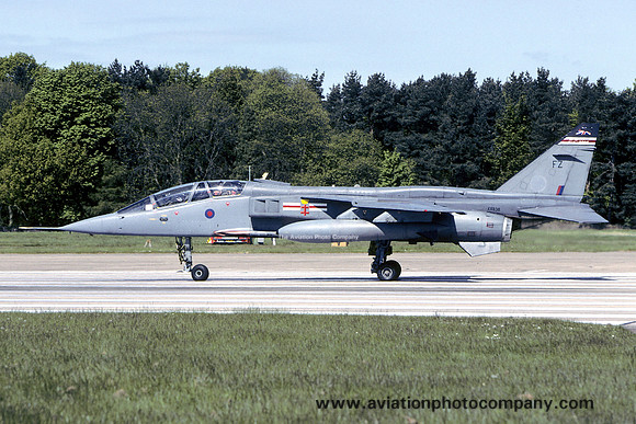 RAF 41 Squadron Sepecat Jaguar T.4 XX838/FZ at RAF Coltishall (2005)