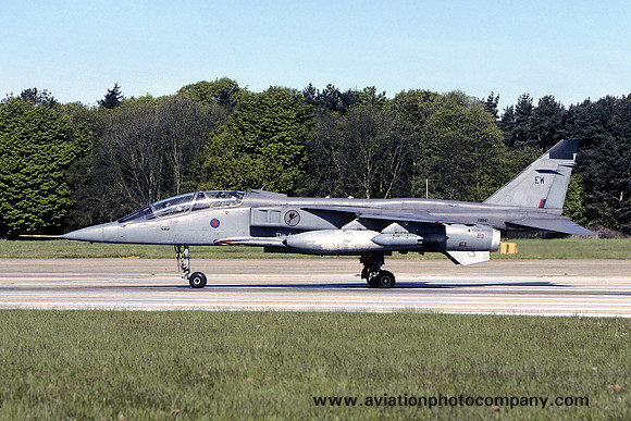 RAF 6 Squadron Sepecat Jaguar T.4 XX841/EW at RAF Coltishall (2005)