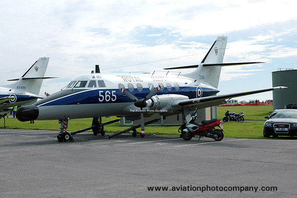 Royal Navy 750 Squadron Handley Page Jetstream T.2 ZA111/CU565 (2007)
