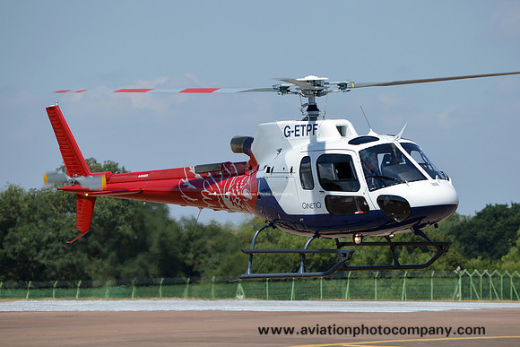 QinetiQ ETPS Aerospatiale AS.350 G-ETPF at RIAT Fairford (2018)
