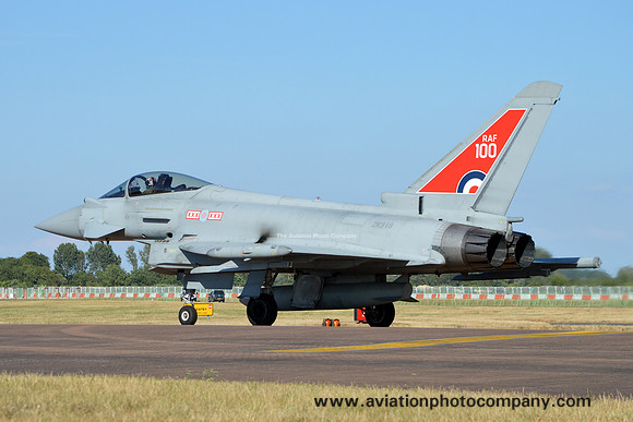 RAF 29 Squadron BAE Typhoon FGR.4 ZK318 at RIAT Fairford (2018)