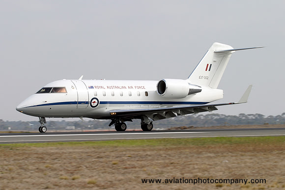 RAAF 34 Squadron Bombardier Challenger 604 A37-002 (2007)