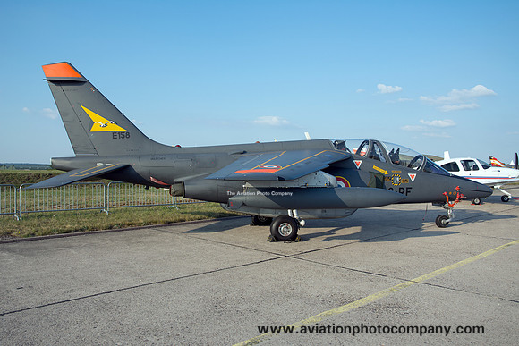 French Air Force EE3/8 Dassault Alpha Jet E E158/8-RF at Nancy (2018)
