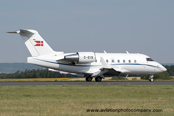 Danish Air Force Esk 721 Canadair CL-604 Challenger C-215 at Nancy (2018)