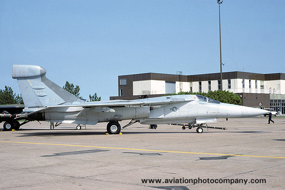 USAF 20 TFW General Dynamics EF-111A Raven 67-0032/UH at RAF Mildenhall