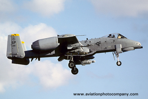 USAF 52 FW 81 FS Fairchild A-10A Thunderbolt 81-0951/SP (2005)