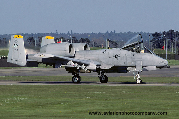 USAF 52 FW 81 FS Fairchild A-10A Thunderbolt 81-0952/SP (2005)