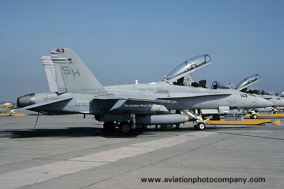 US Navy VMFAT-101 McDonnell Douglas F/A-18D Hornet 163749/SH-143 (1991)