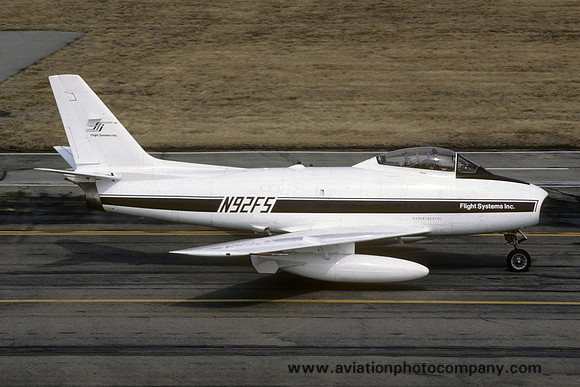 Flight Systems Inc Canadair CL-13 Sabre Mk5 N92FS (1987)
