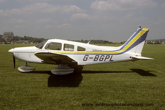 Piper PA-28-161 Cherokee Warrior G-BGPL at Shoreham (1986)