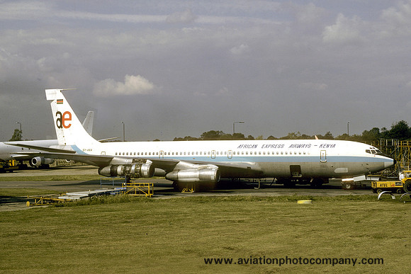 African Express Airways Kenya Boeing 707-338C 5Y-AXA (1986)