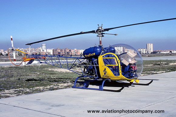 Spanish Interior Ministry Trafico Agusta-Bell 47G-3B-1 Bell 47G EC-DZK (1986)