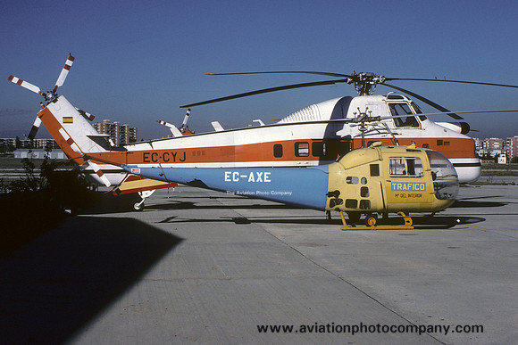 Spanish Interior Ministry Trafico Agusta-Bell 47J-3B-1 Ranger EC-AXE (1986)
