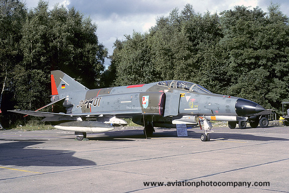 German Air Force JBG36 McDonnell F-4F Phantom 38+01 (1979)