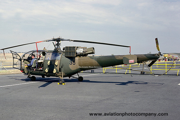South African Air Force 16 Squadron Sud Alouette III 35 (1979)