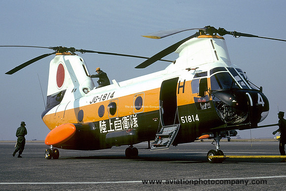 JGSDF Kawasaki-Vertol 107-II-A5 51814/H (1977)