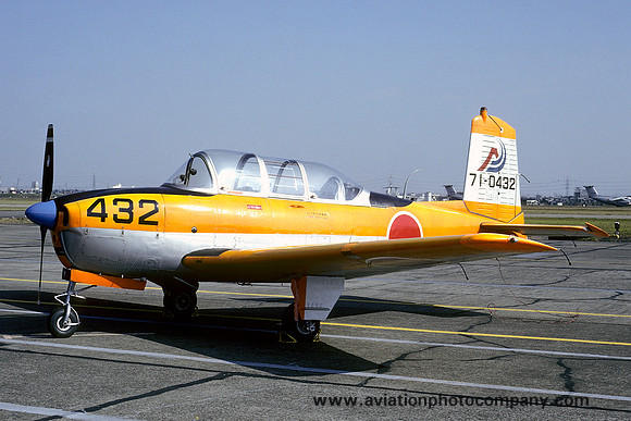 JASDF 11 TW Fuji T-34B Mentor 71-0432 (1977)