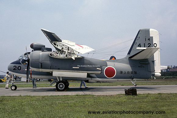 JMSDF 14 Squadron Grumman S-2A Tracker 4120 (1977)