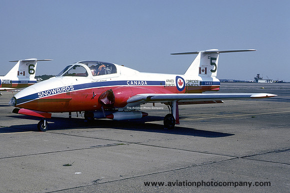 Canadian Air Force Snowbirds Canadair CL-41 CT-114 Tutor 114163/5 (1979)