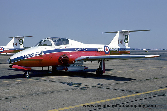 Canadian Air Force Snowbirds Canadair CL-41 CT-114 Tutor 114118/8 (1977)