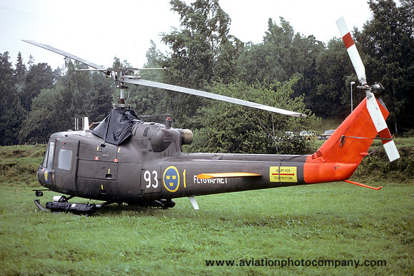 Swedish Air Force F1 Bell UH-1B Iroquois 3423/93 (1979)