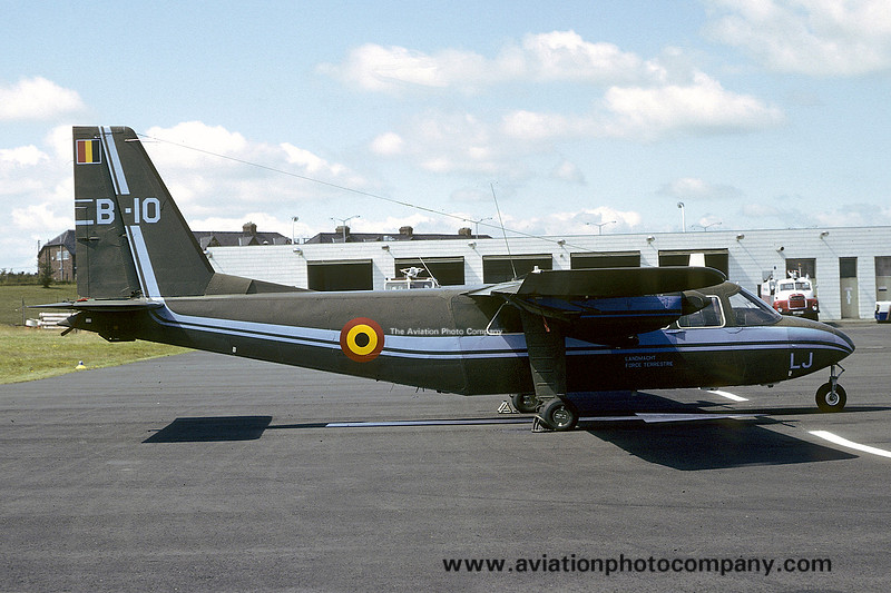 The Aviation Photo Company | Archive | Belgian Army Britten Norman BN-2 ...