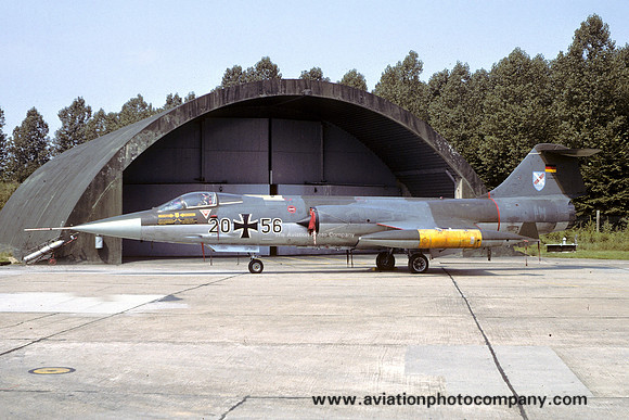 German Air Force JBG31 Lockheed F-104G Starfighter 20+56 (1979)