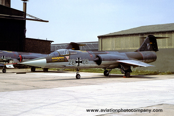 German Air Force JBG31 Lockheed F-104G Starfighter 26+06 (1979)