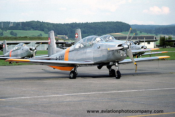 Swiss Air Force Pilatus P-3 A-830 (1979)