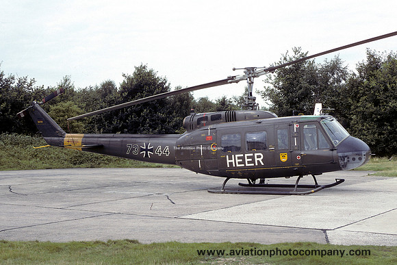 German Army LHFTR10 Bell/Dornier UH-1D 73+44 (1979)