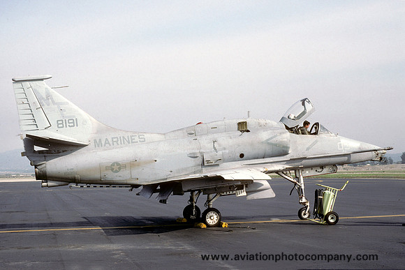 US Marines VMA-133 Douglas A-4M Skyhawk 158191/ME-03 (1990)