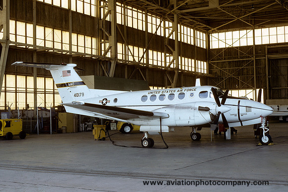 USAF 1400 MAS Beech C-12F Huron 84-0179 (1990)
