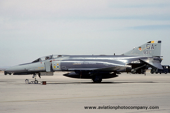 USAF 35 FTW McDonnell F-4E Phantom 72-0141/GA at George AFB (1990)