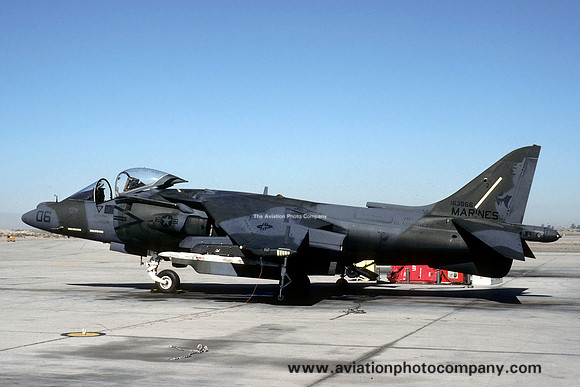 US Marines VMA-214 McDonnell Douglas AV-8B Harrier 163866/WE-06 (1990)
