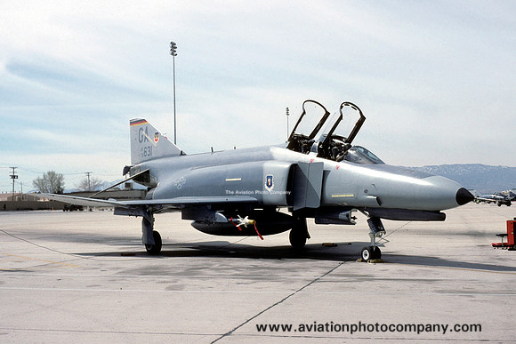 USAF 35 TFW McDonnell F-4E Phantom 75-0631/GA at George AFB (1990)