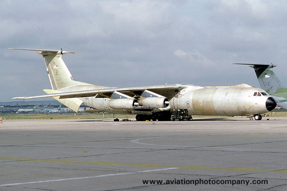 USAF 60 MAW Lockheed C-141B Starlifter 65-0251 at Rhein Main (1990)