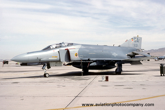USAF 35 TFW 21 TFTS McDonnell F-4E Phantom 74-1631/GA at George AFB (1990)