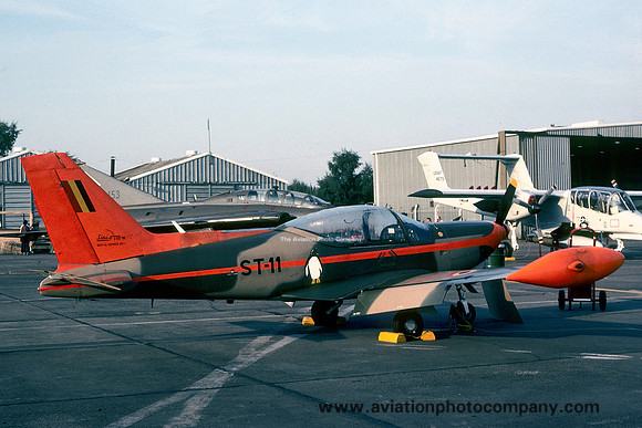 Belgian Air Force EVS SIAI SF-260M ST-11 (1979)