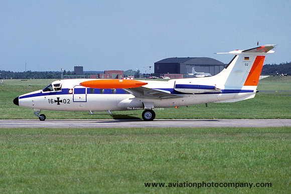 German Air Force FBSS HFB-320 Hansajet 16+02 (1978)
