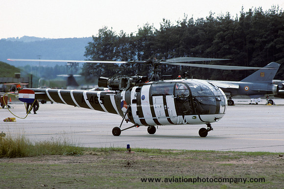 Dutch Air Force Sud Alouette III A-465 (1979)