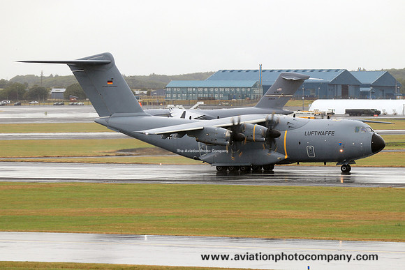 German Air Force LTG62 Airbus A.400M 54+17 at Prestwick (2018)