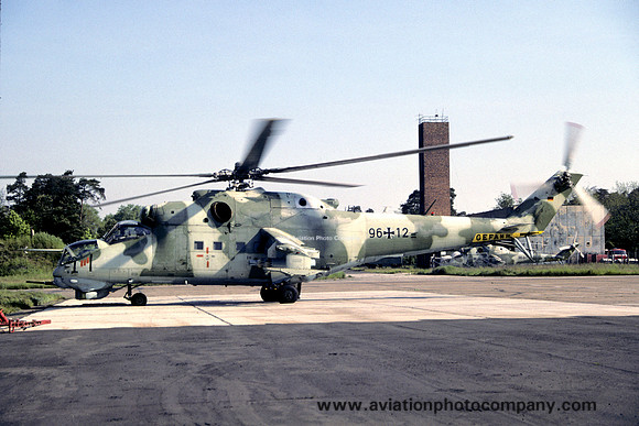 German Air Force Mil Mi-24D Hind 96+12 (1992)