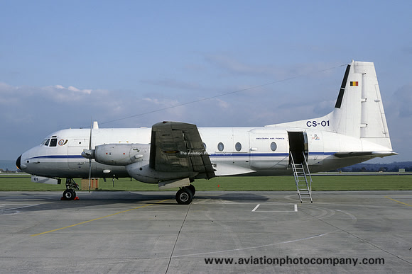 Belgian Air Force 15 Wing 21 Sml Hawker Siddeley HS.748 CS-01 (1993)
